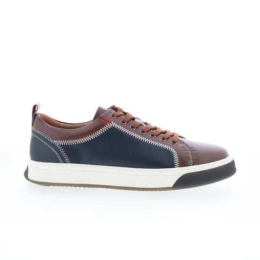 Robert Graham Thorns RG5653L Mens Brown Leather Lifestyle Sneakers Shoes