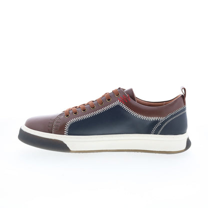 Robert Graham Thorns RG5653L Mens Brown Leather Lifestyle Sneakers Shoes