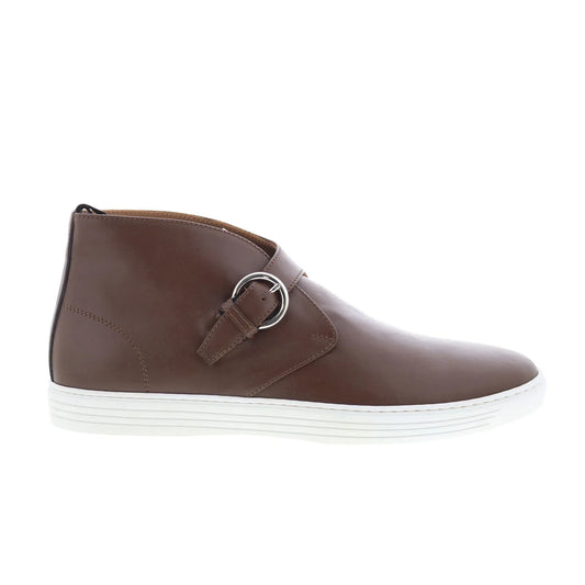 Pastori by Di Bianco Ritan Mens Brown Leather Lifestyle Sneakers Shoes