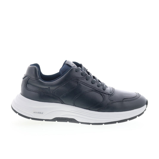 Rockport Harrison 2 RMHARRISON2 Mens Blue Leather Lifestyle Sneakers Shoes