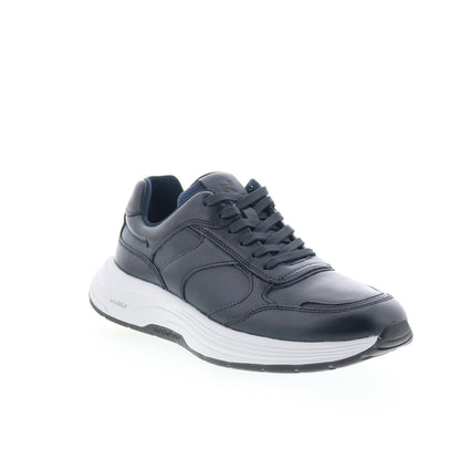 Rockport Harrison 2 RMHARRISON2 Mens Blue Leather Lifestyle Sneakers Shoes