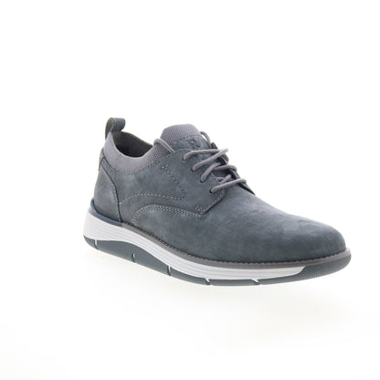 Rockport RM Lukah 2 LUKAH Mens Gray Wide Suede Lifestyle Sneakers Shoes