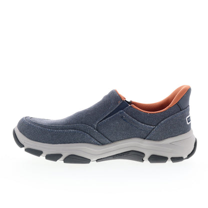 Rockport Reece 2 RMREECE2 Mens Blue Wide Canvas Lifestyle Sneakers Shoes
