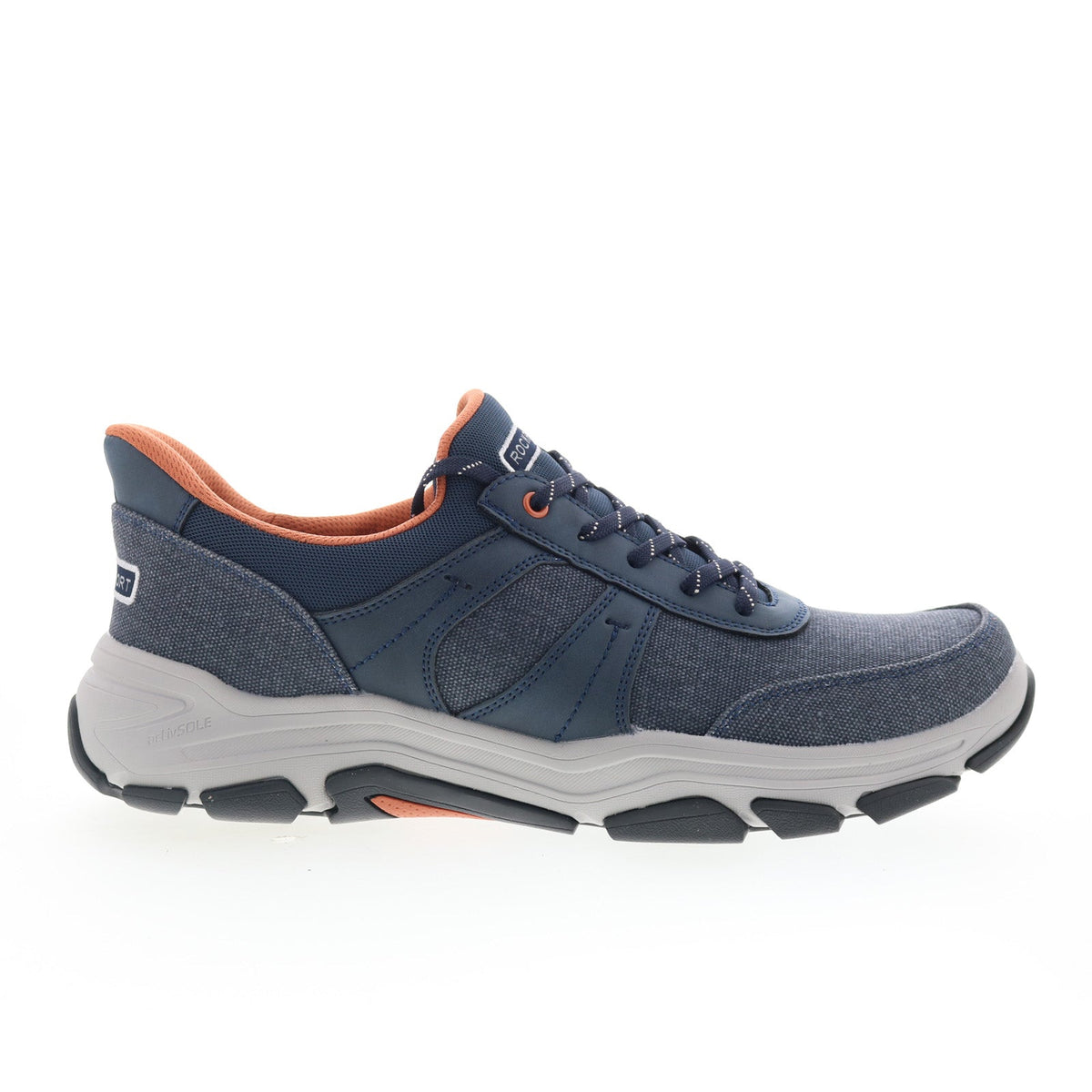 Rockport Rhett 2 RMRHETT2 Mens Blue Wide Canvas Lifestyle Sneakers Shoes