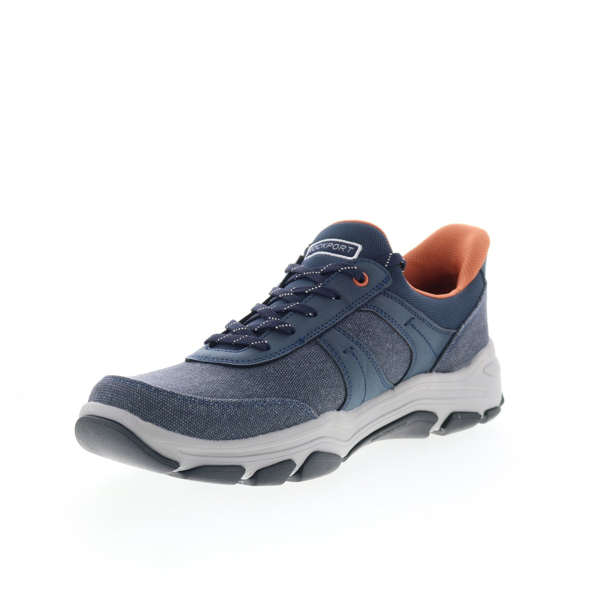 Rockport Rhett 2 RMRHETT2 Mens Blue Wide Canvas Lifestyle Sneakers Shoes