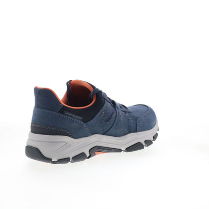 Rockport Rhett RMRHETT Mens Blue Extra Wide Suede Lifestyle Sneakers Shoes