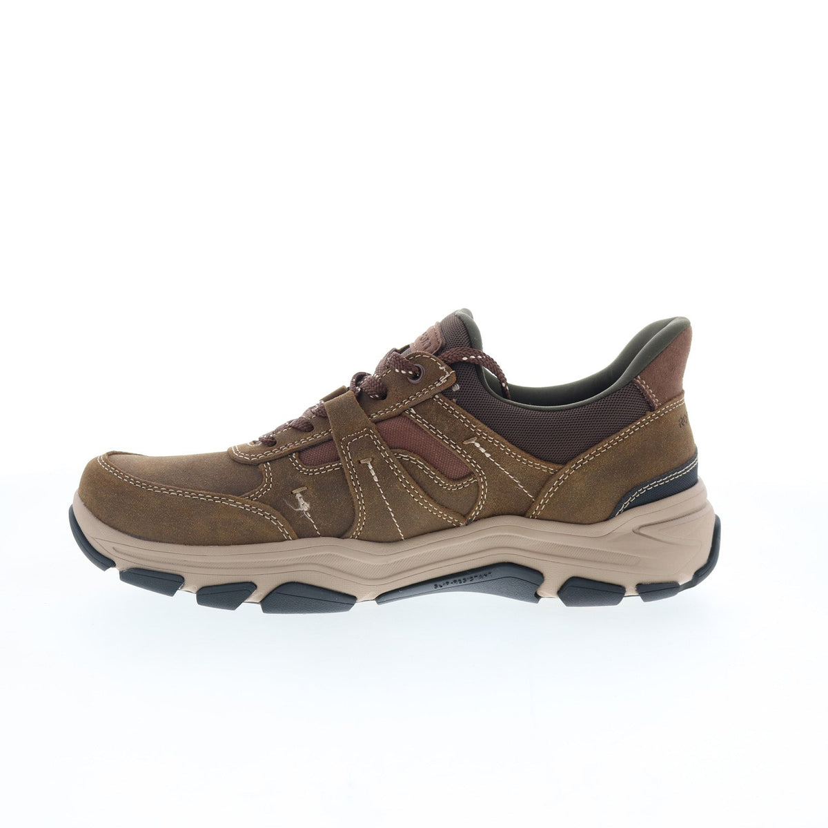 Rockport Rhett RMRHETT Mens Brown Suede Lace Up Lifestyle Sneakers Shoes