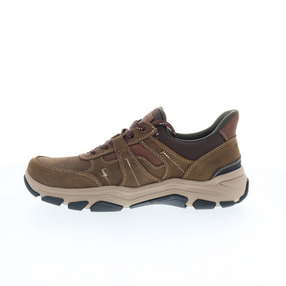 Rockport Rhett RMRHETT Mens Brown Suede Lace Up Lifestyle Sneakers Shoes