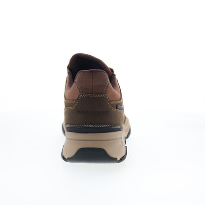 Rockport Ronan RMRONAN Mens Brown Wide Leather Lifestyle Sneakers Shoes