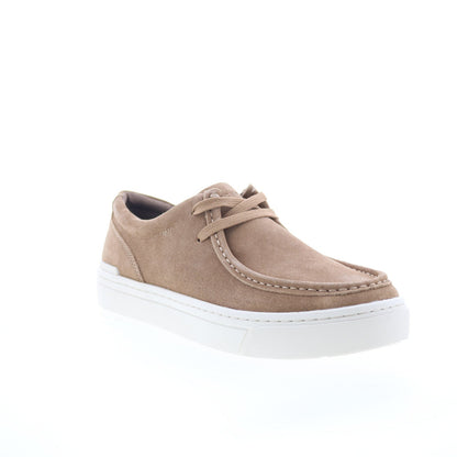 Rockport Terell RMTERELL Mens Brown Wide Suede Lifestyle Sneakers Shoes