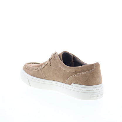 Rockport Terell RMTERELL Mens Brown Wide Suede Lifestyle Sneakers Shoes