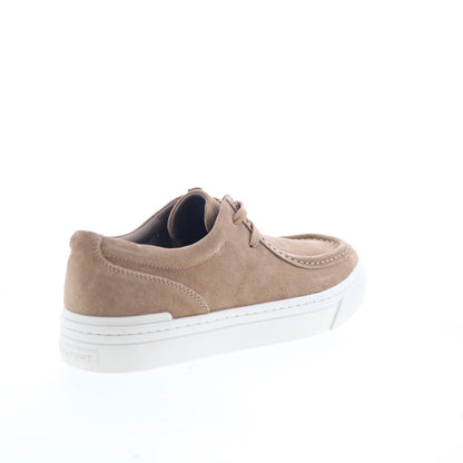 Rockport Terell RMTERELL Mens Brown Wide Suede Lifestyle Sneakers Shoes