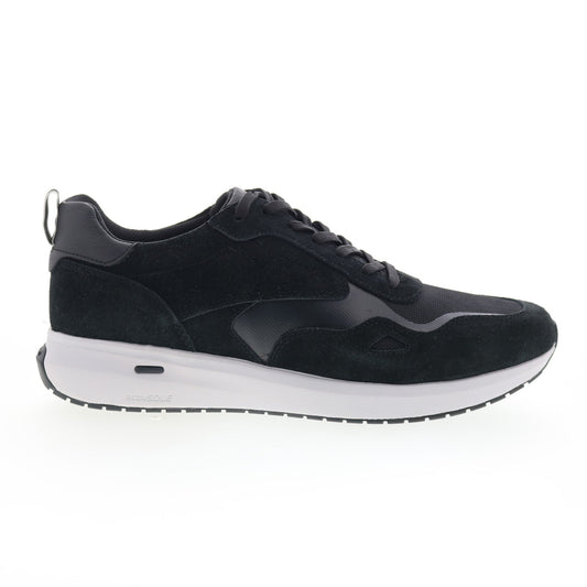 Rockport Total Motion Tilman Mens Black Leather Lifestyle Sneakers Shoes