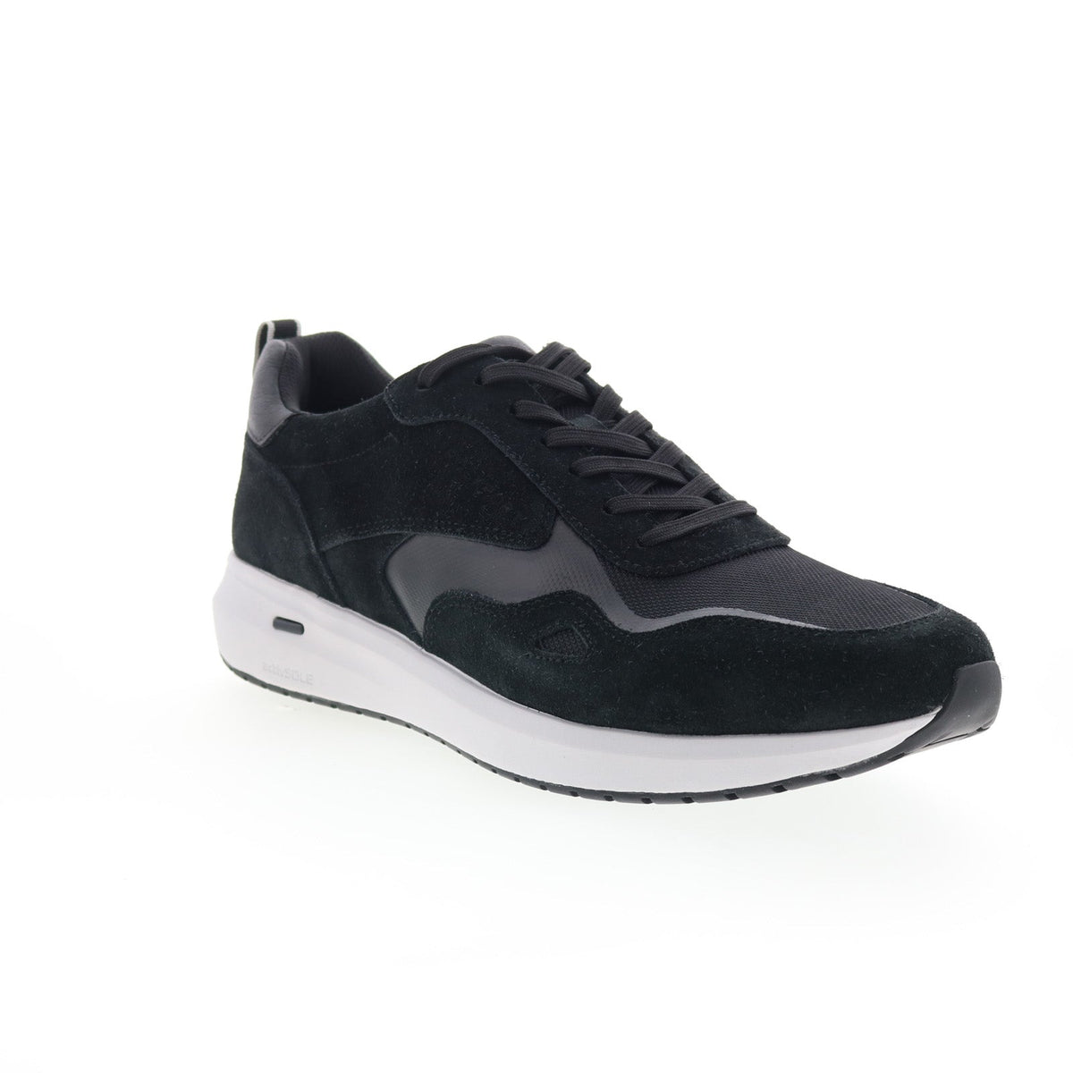 Rockport Total Motion Tilman Mens Black Leather Lifestyle Sneakers Shoes