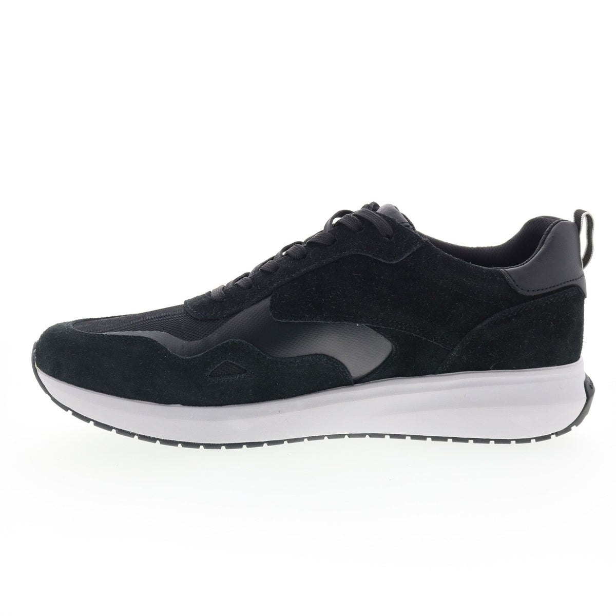 Rockport Total Motion Tilman Mens Black Leather Lifestyle Sneakers Shoes
