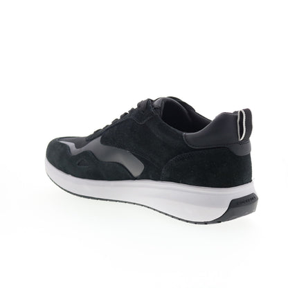 Rockport Total Motion Tilman Mens Black Leather Lifestyle Sneakers Shoes