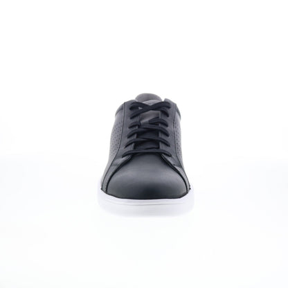 Rockport Tristen Step Activated Lace Up Mens Black Wide Sneakers Shoes
