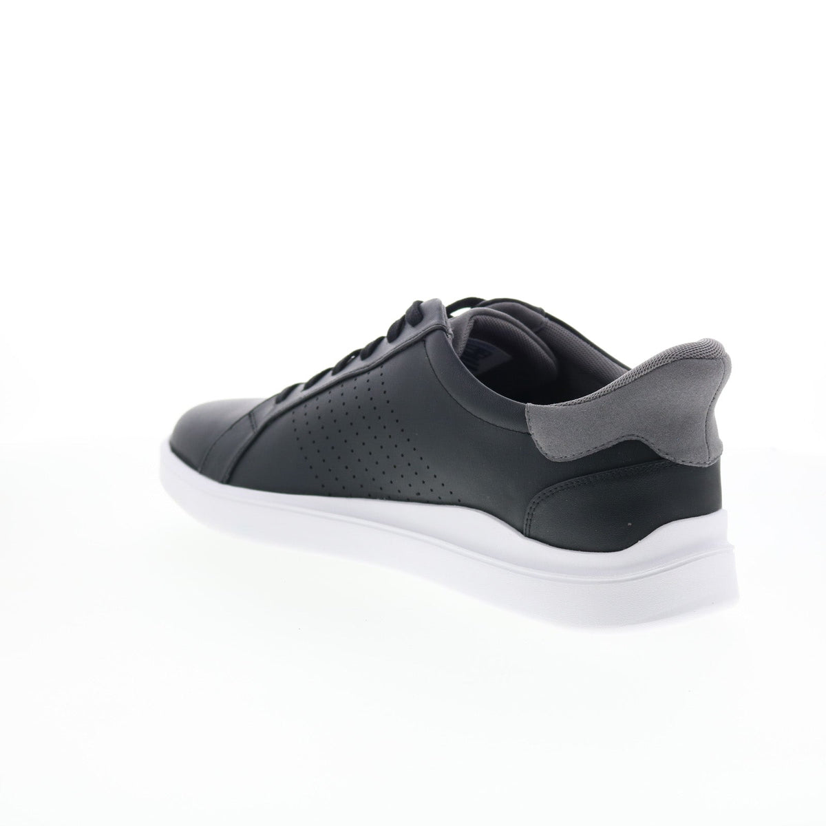 Rockport Tristen Step Activated Lace Up Mens Black Wide Sneakers Shoes