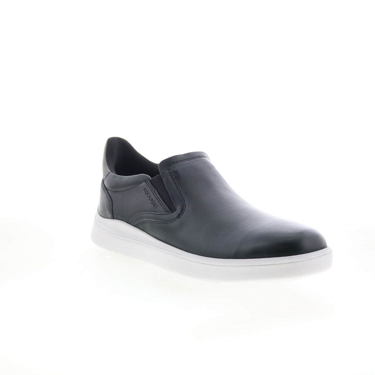 Rockport Tristens RMTRISTENS Mens Black Leather Lifestyle Sneakers Shoes