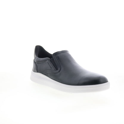 Rockport Tristens RMTRISTENS Mens Black Leather Lifestyle Sneakers Shoes