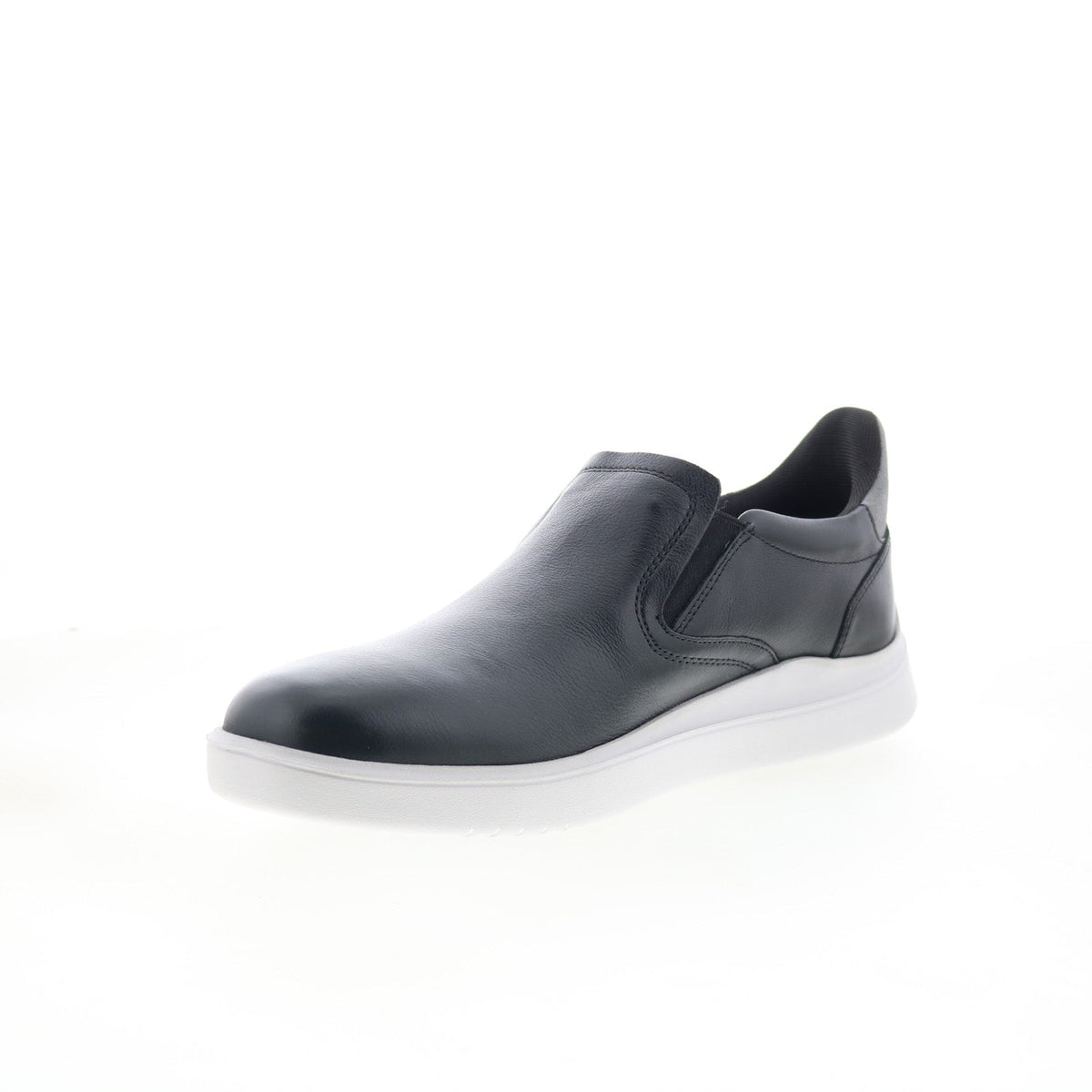 Rockport Tristens RMTRISTENS Mens Black Leather Lifestyle Sneakers Shoes