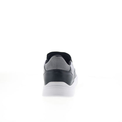 Rockport Tristens RMTRISTENS Mens Black Leather Lifestyle Sneakers Shoes