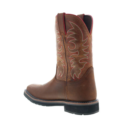 Justin Boots Driller 11" Waterproof EH Mens Brown Work & Safety Boots