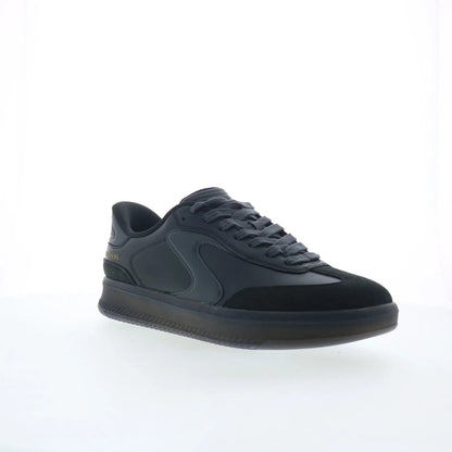 Skechers Slip-ins: Hotshot HI Mens Black Leather Lifestyle Sneakers Shoes