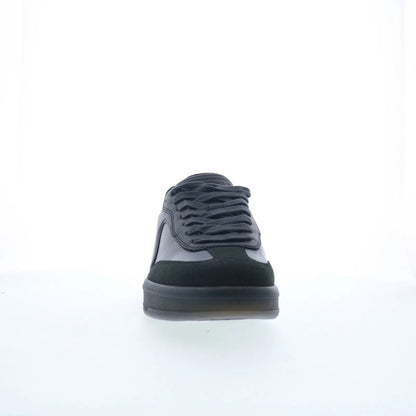 Skechers Slip-ins: Hotshot HI Mens Black Leather Lifestyle Sneakers Shoes