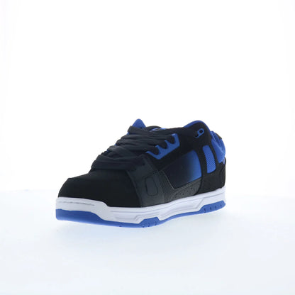 DC Stag DC01813420-BLKBLU Mens Black Nubuck Skate Inspired Sneakers Shoes