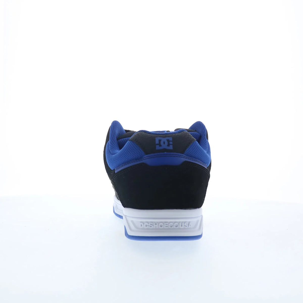 DC Stag DC01813420-BLKBLU Mens Black Nubuck Skate Inspired Sneakers Shoes