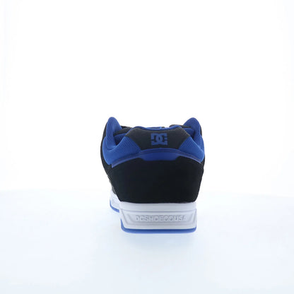 DC Stag DC01813420-BLKBLU Mens Black Nubuck Skate Inspired Sneakers Shoes