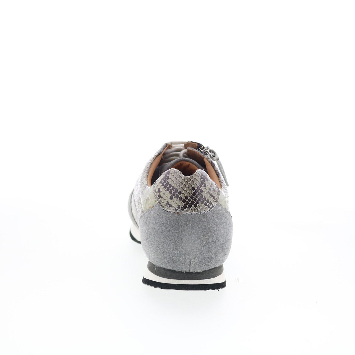 Trotters Infinity T2169-027 Womens Gray Wide Leather Lifestyle Sneakers Shoes