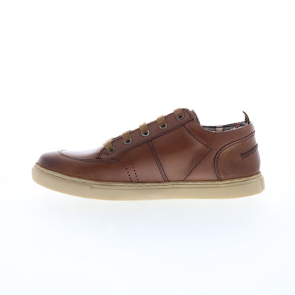 Testosterone Krypto Nite T93501 Mens Brown Leather Lifestyle Sneakers Shoes