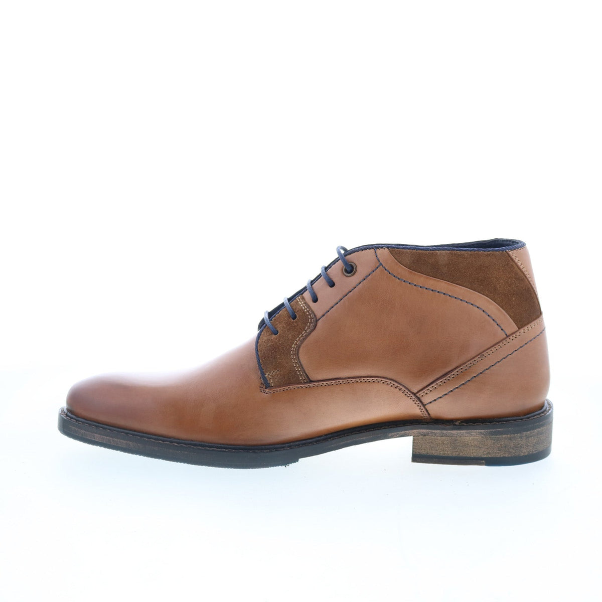 Testosterone Air Wing T99320 Mens Brown Leather Lace Up Chukkas Boots