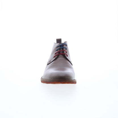 Testosterone Apple Valley T99600 Mens Brown Leather Lace Up Chukkas Boots