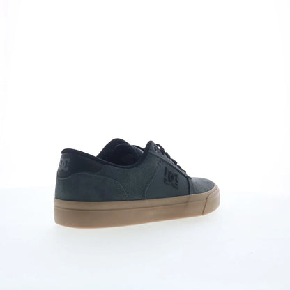DC Teknic DC01816062-DGBKGM Mens Gray Suede Skate Inspired Sneakers Shoes