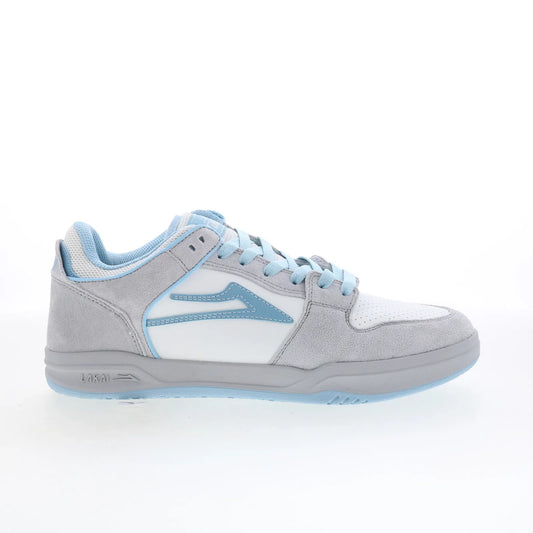 Lakai Telford Low Mens Gray Suede Lace Up Skate Inspired Sneakers Shoes