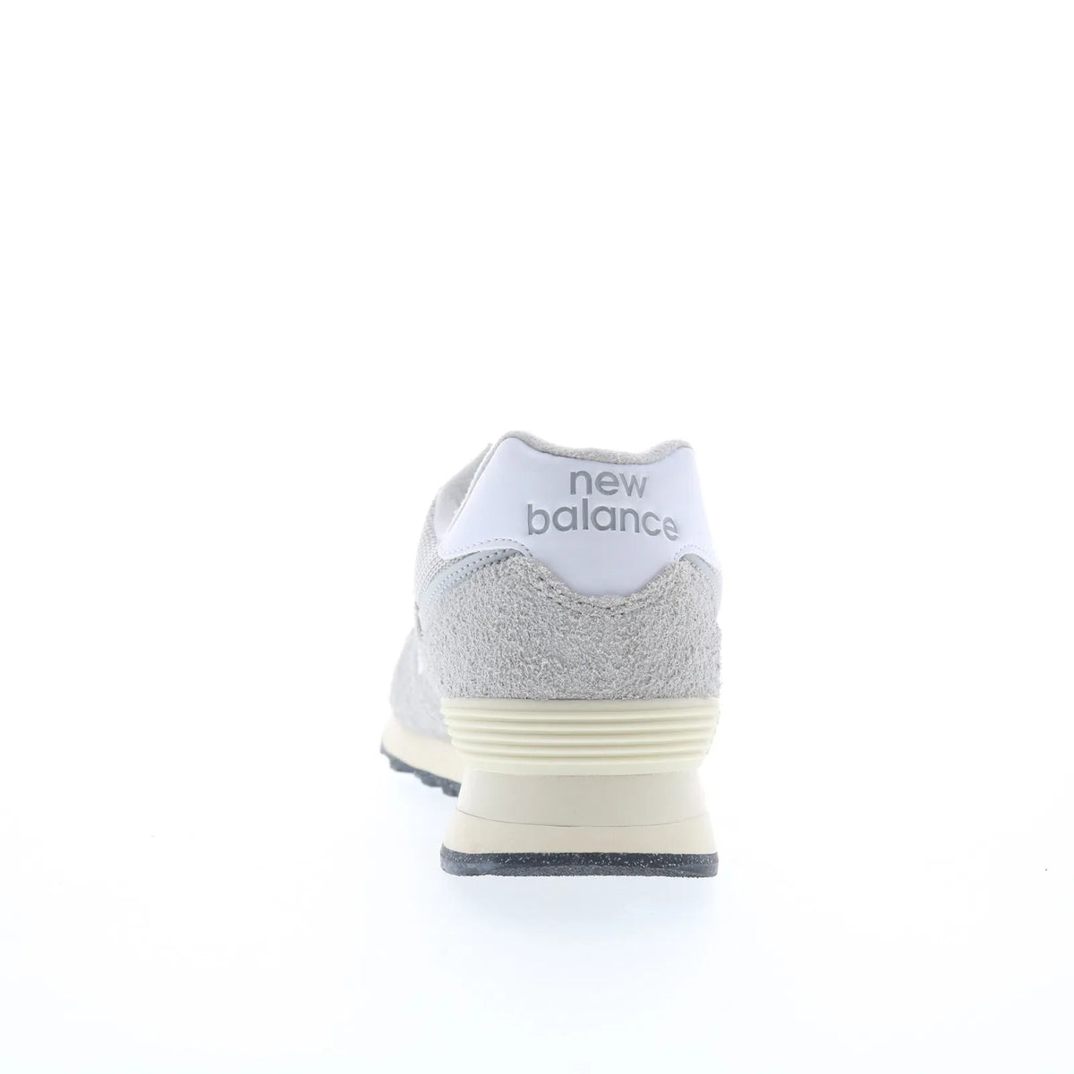 New Balance 574 U574RBL Mens Gray Suede Lace Up Lifestyle Sneakers Shoes