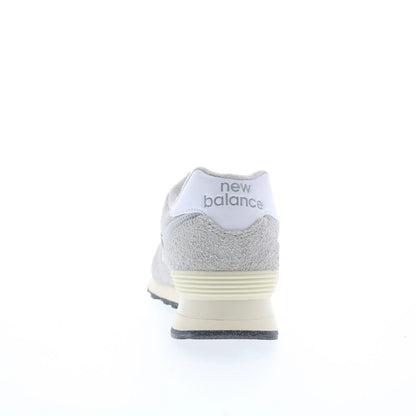 New Balance 574 U574RBL Mens Gray Suede Lace Up Lifestyle Sneakers Shoes