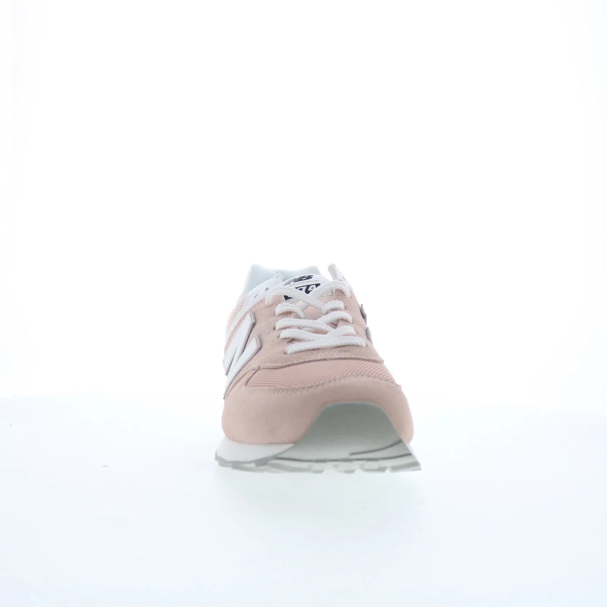 New Balance 574 U574FPP Mens Pink Suede Lace Up Lifestyle Sneakers Shoes