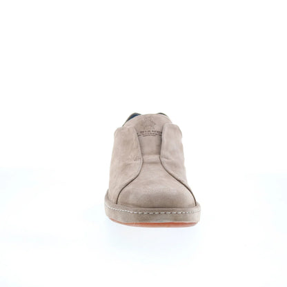 Di Bianco Umbro Mens Gray Suede Slip On Lifestyle Sneakers Shoes
