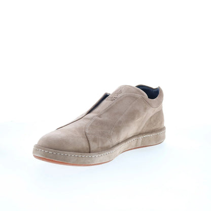 Di Bianco Umbro Mens Gray Suede Slip On Lifestyle Sneakers Shoes
