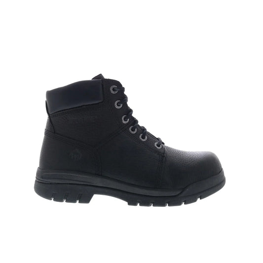 Wolverine Marquette 6" Steel Toe EH Slip Resistant Mens Black Wide Work & Safety Boots