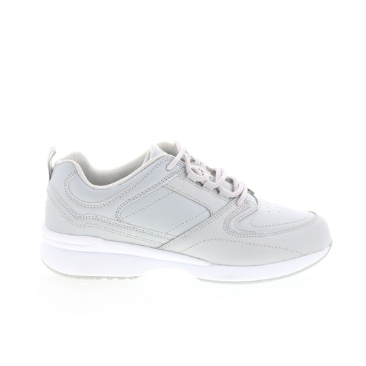 Propet Life Walker Sport WAA312L Womens Gray Wide Lifestyle Sneakers Shoes