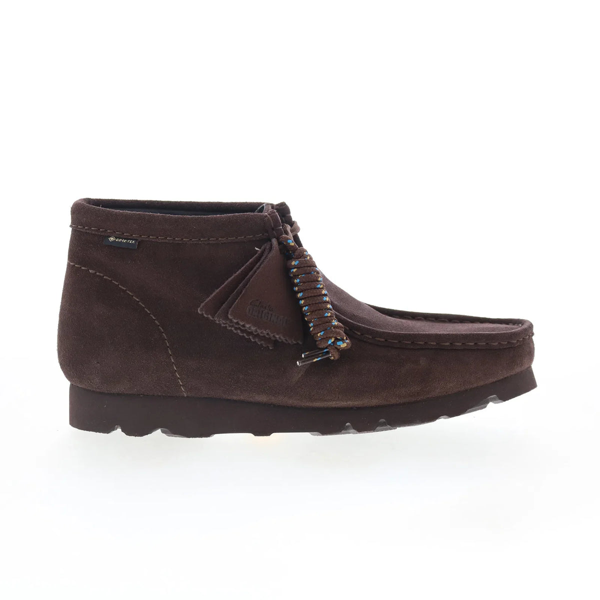 Clarks Wallabee Boot GTX 26183075 Mens Brown Suede Lace Up Chukkas Boots