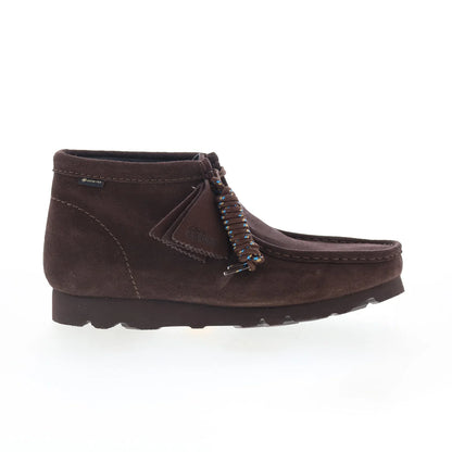Clarks Wallabee Boot GTX 26183075 Mens Brown Suede Lace Up Chukkas Boots