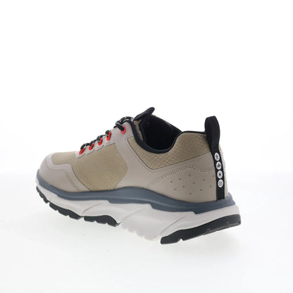 Skechers Waterproof D'Lux Journey - Slate Peak Mens Beige Athletic Shoes