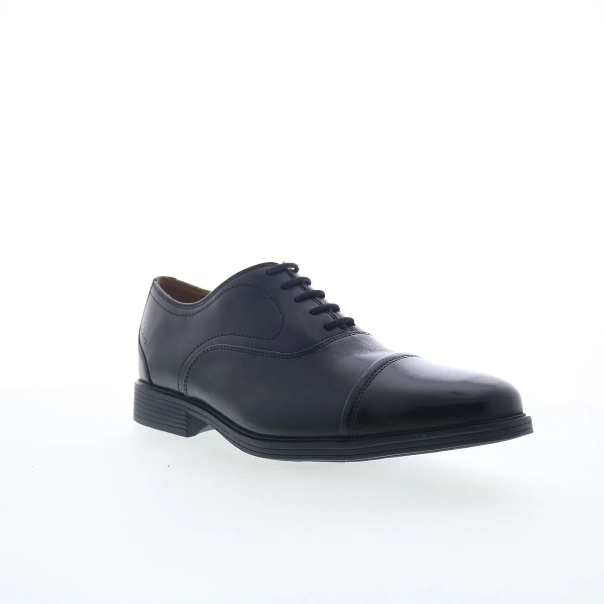 Clarks Whiddon OX 26176991 Mens Black Oxfords & Lace Ups Cap Toe Shoes