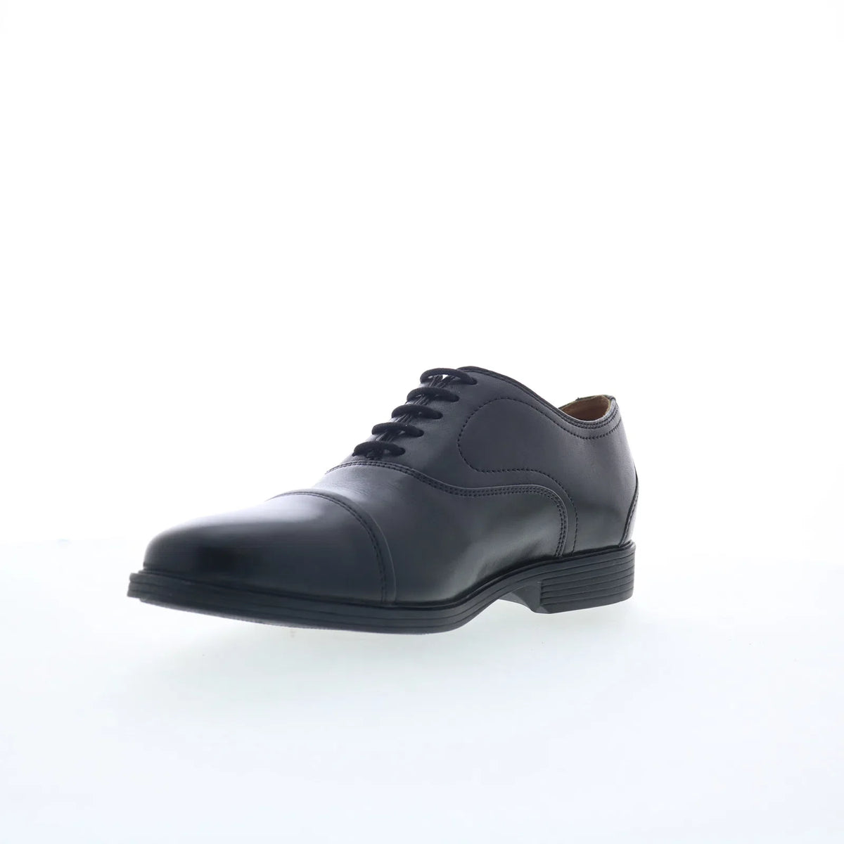 Clarks Whiddon OX 26176991 Mens Black Oxfords & Lace Ups Cap Toe Shoes